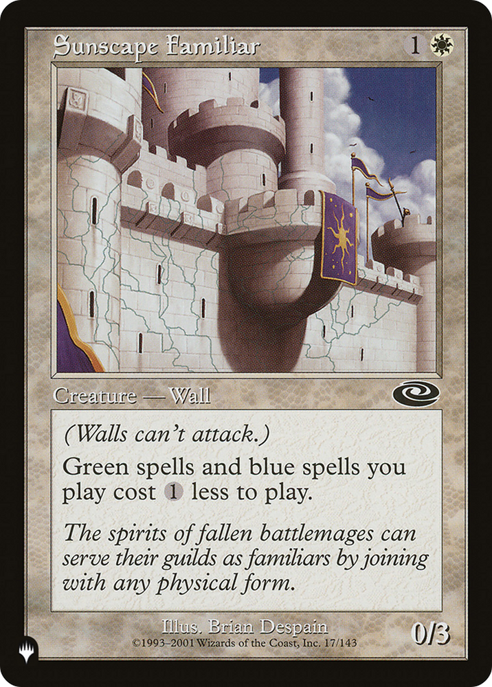 Sunscape Familiar (LIST-PLS-17) - The List