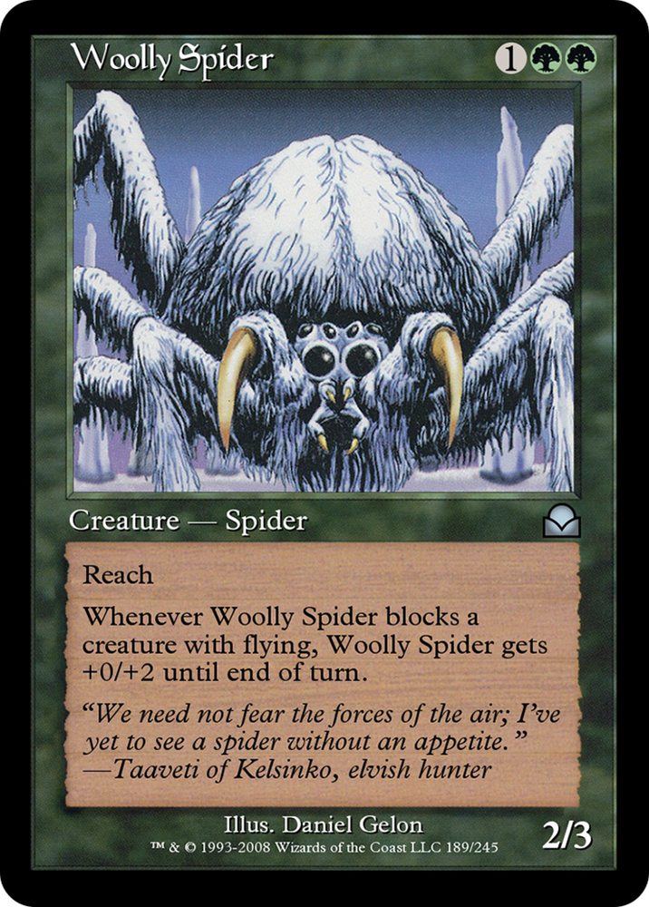 Woolly Spider (ME2-189) - Masters Edition II Foil