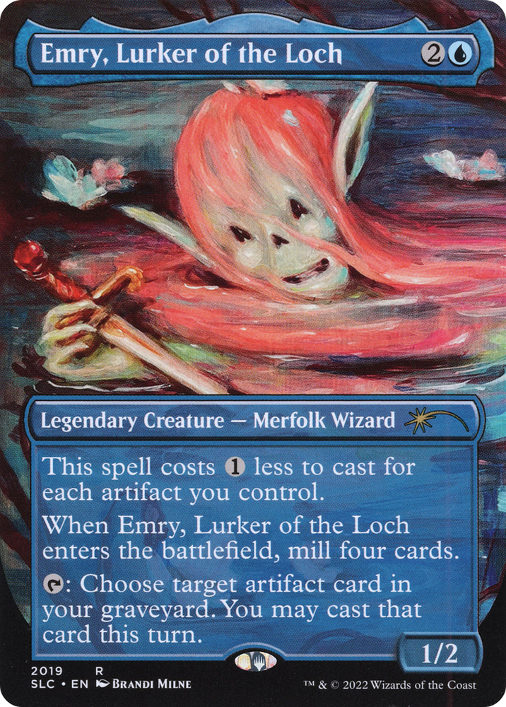 Emry, Lurker of the Loch (SLC-2019) - Secret Lair 30th Anniversary Countdown Kit (Borderless)