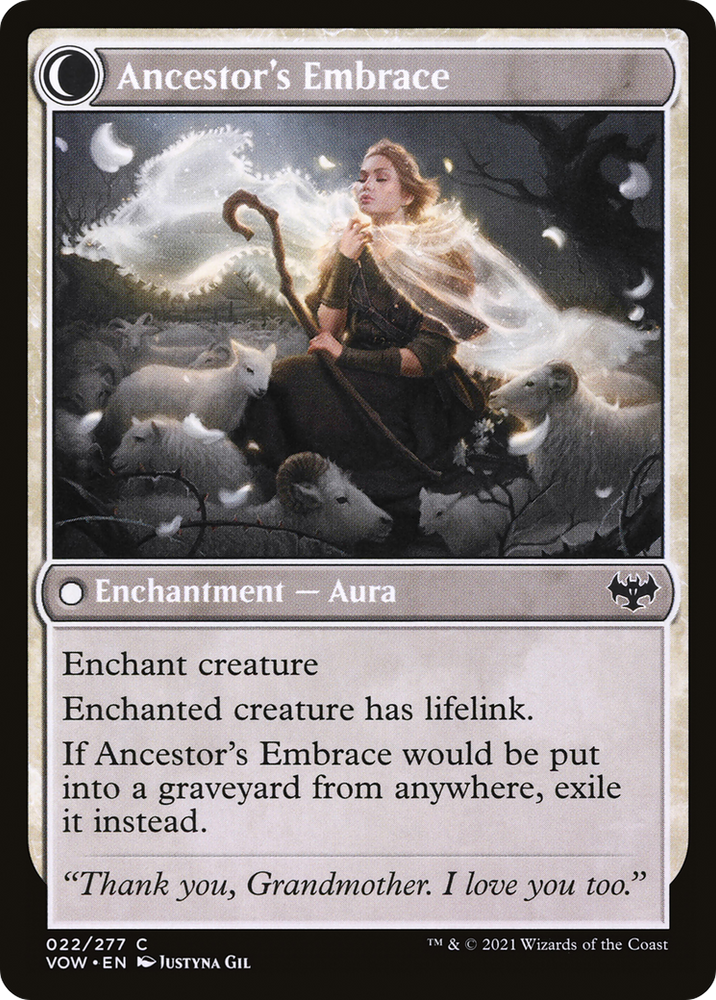 Kindly Ancestor (VOW-022) - Innistrad: Crimson Vow: (Double Faced Transform)