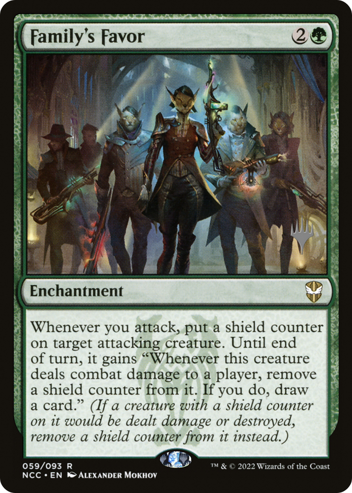 Family's Favor (PPSNC-59P) - New Capenna Commander Promos Foil