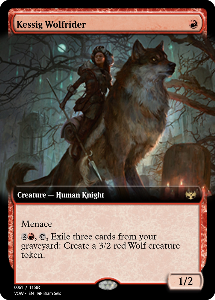 Kessig Wolfrider (PRM-95361) - Magic Online Promos Foil