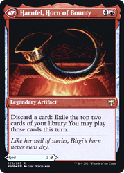 Birgi, God of Storytelling (PRE-123S) - Kaldheim Promos Foil