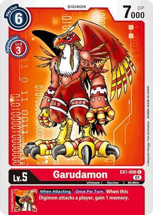 Garudamon (EX1-006) - Classic Collection