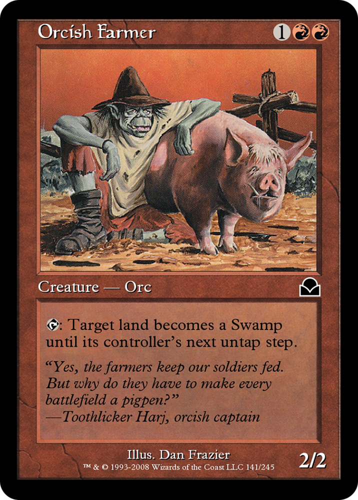 Orcish Farmer (ME2-141) - Masters Edition II Foil