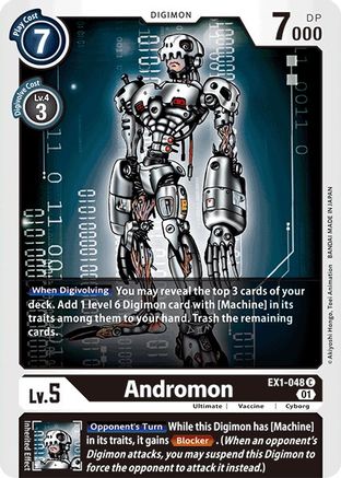 Andromon (EX1-048) - Classic Collection