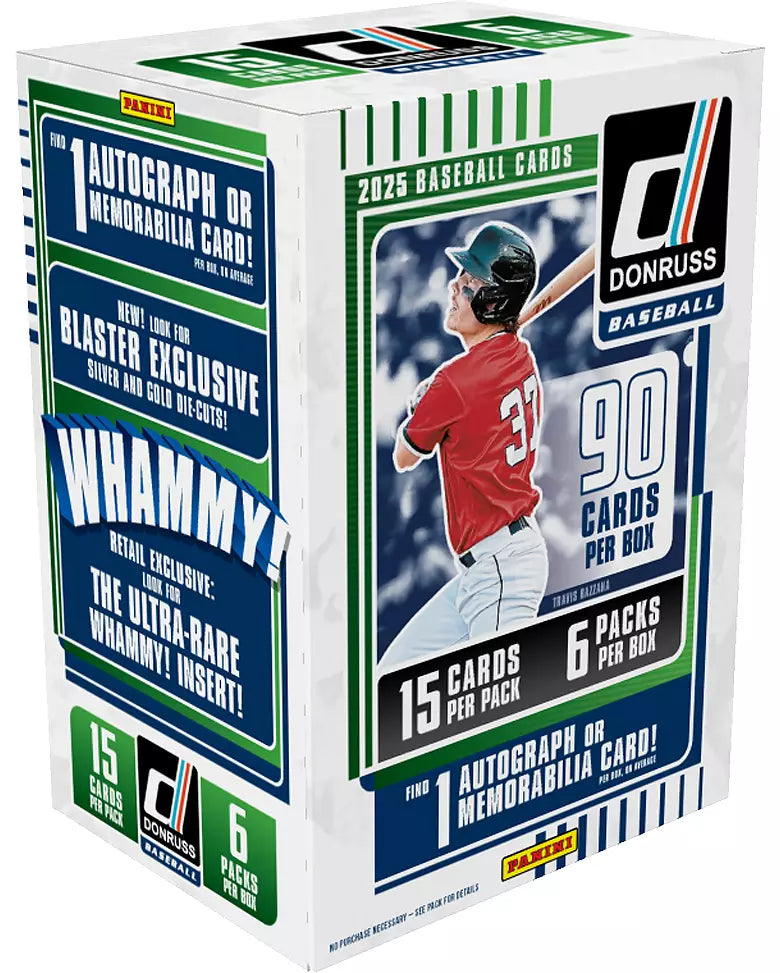 25 Donruss MLB Blaster Box