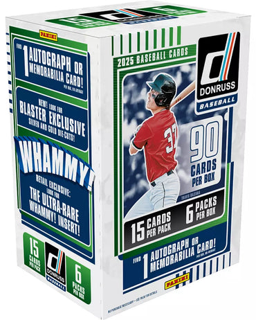 25 Donruss MLB Blaster Box