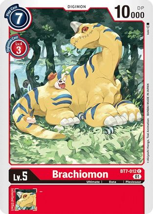 Brachiomon (BT7-012) - Next Adventure