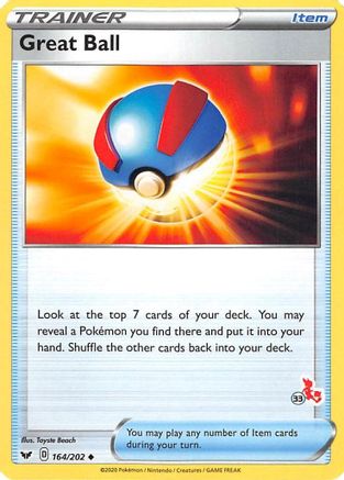 Great Ball 164/202  Battle Academy 2022 - Promo