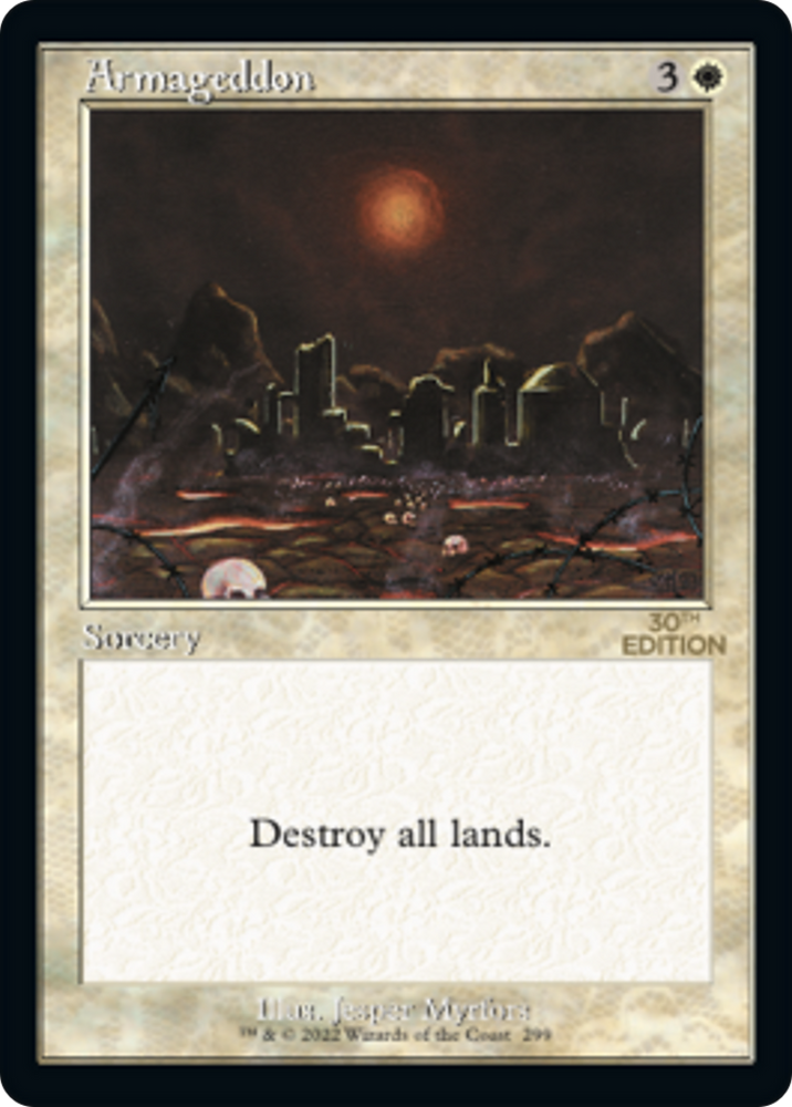 Armageddon (Retro Frame) (30A-299) - 30th Anniversary Edition