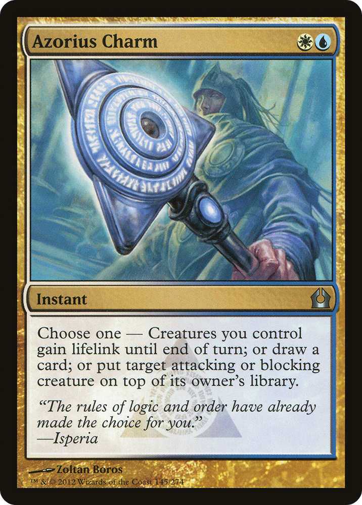 Azorius Charm (RTR-145) - Return to Ravnica Foil