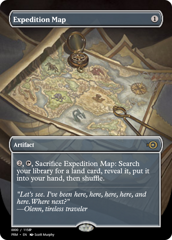 Expedition Map (PRM-82800) - Magic Online Promos