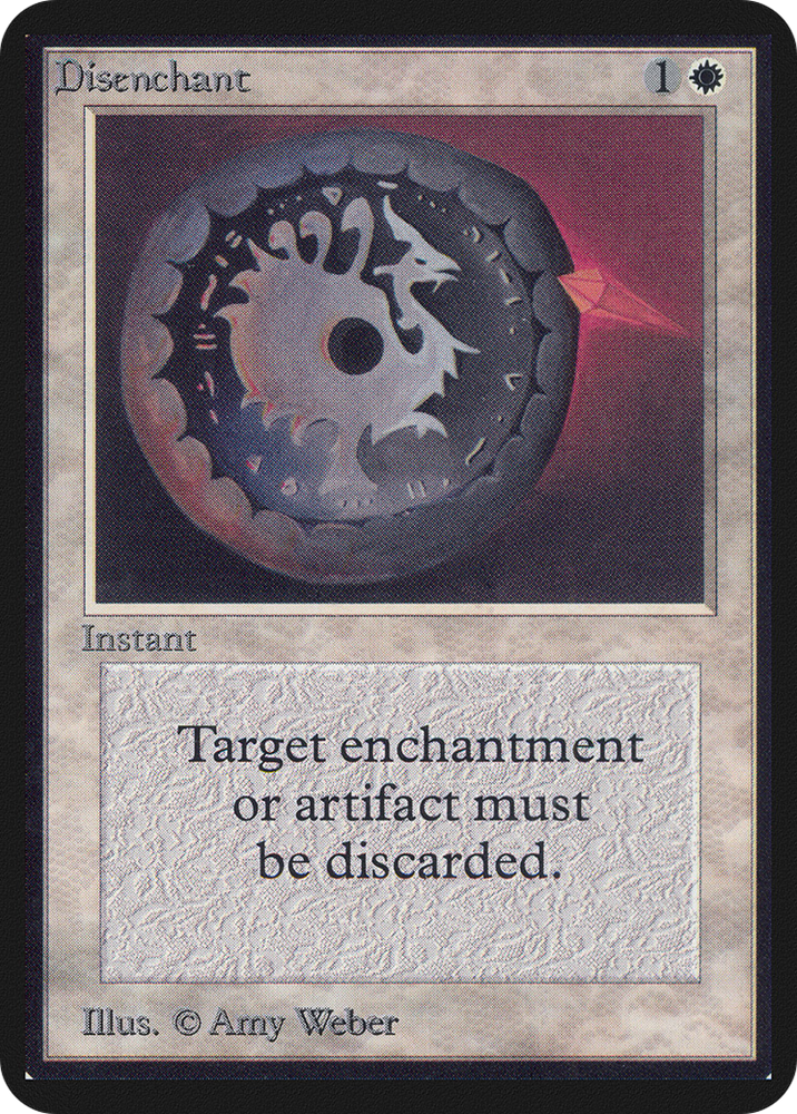Disenchant (LEA-018) - Limited Edition Alpha