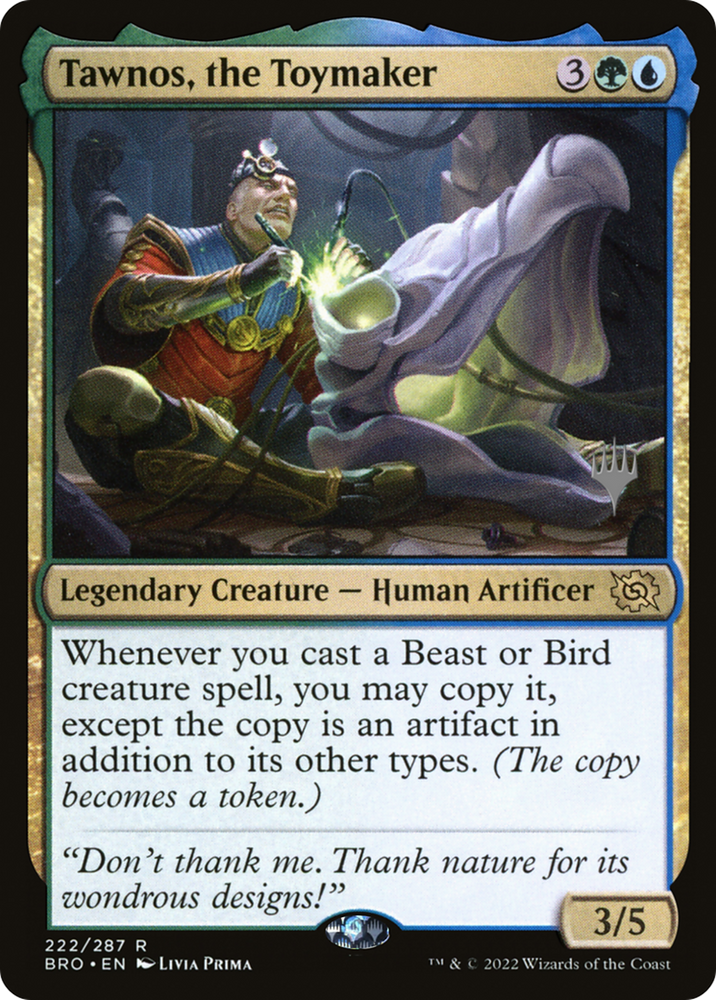 Tawnos, the Toymaker (PPBRO-222P) - The Brothers' War Promos Foil