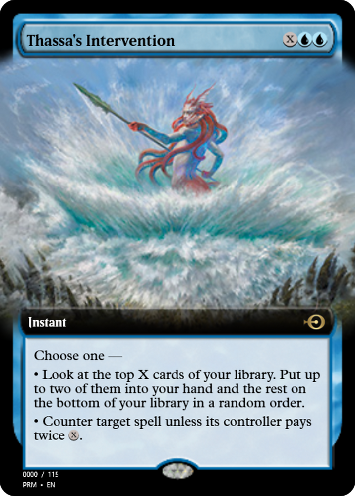 Thassa's Intervention (PRM-79957) - Magic Online Promos Foil