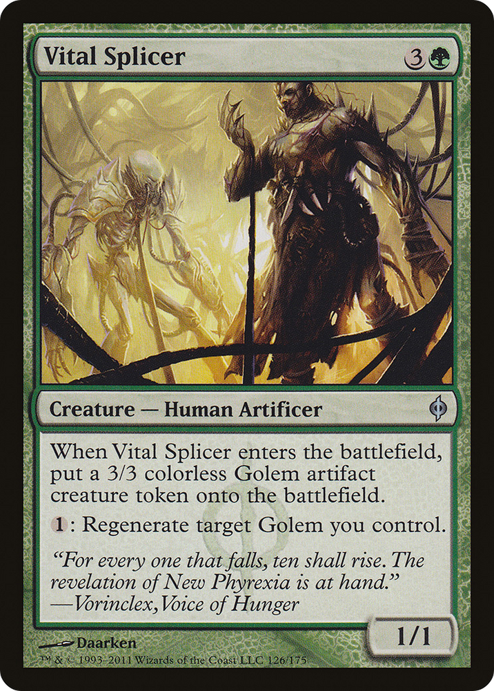 Vital Splicer (NPH-126) - New Phyrexia