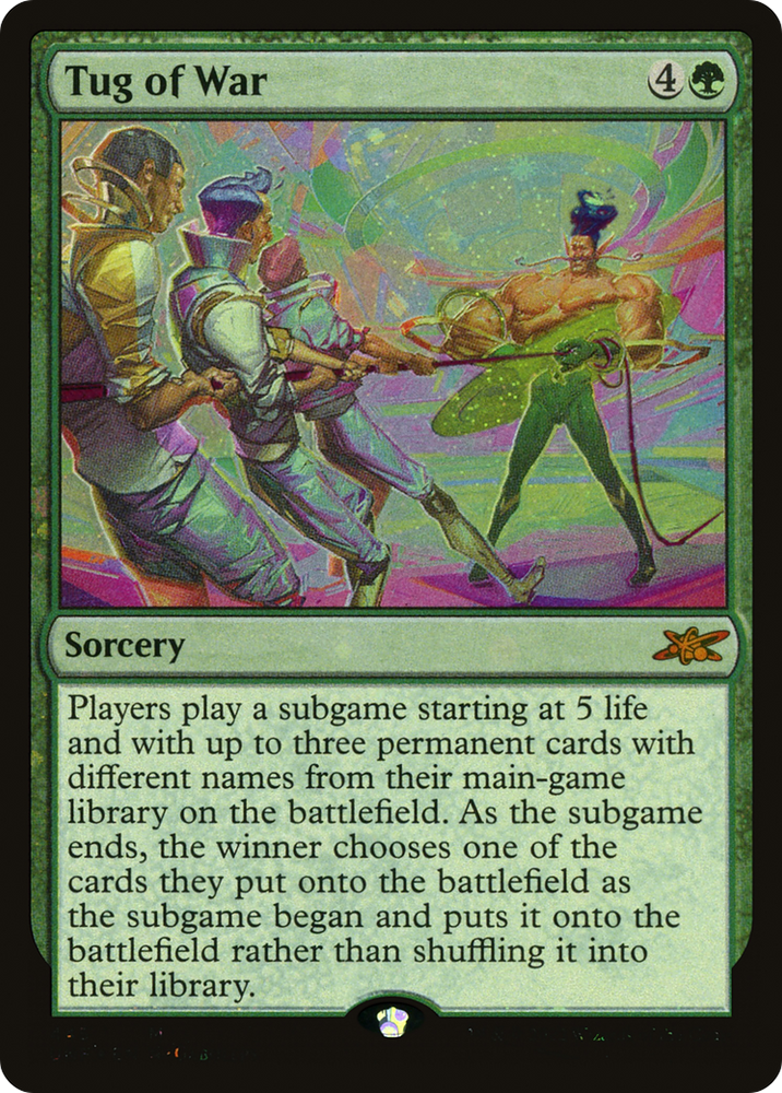 Tug of War (Galaxy Foil) (UNF-445) - Unfinity Foil