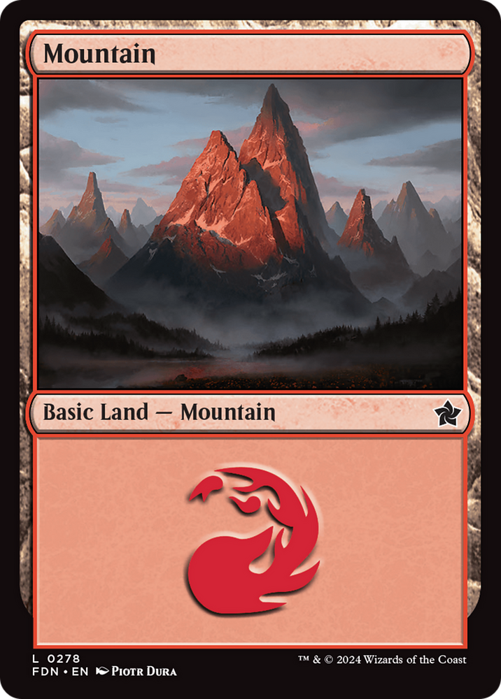 Mountain (FDN-278) - Foundations Foil