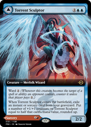 Torrent Sculptor // Flamethrower Sonata (PRM-90248) - Magic Online Promos Foil