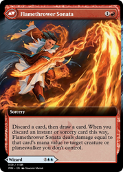 Torrent Sculptor // Flamethrower Sonata (PRM-90248) - Magic Online Promos Foil