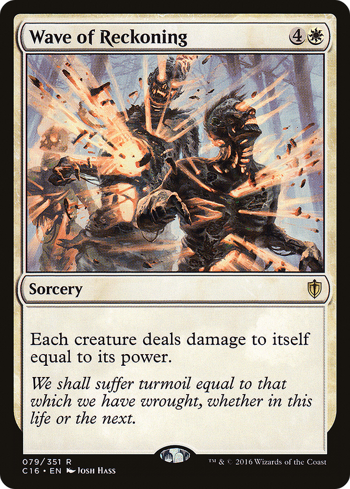 Wave of Reckoning (C16-079) - Commander 2016