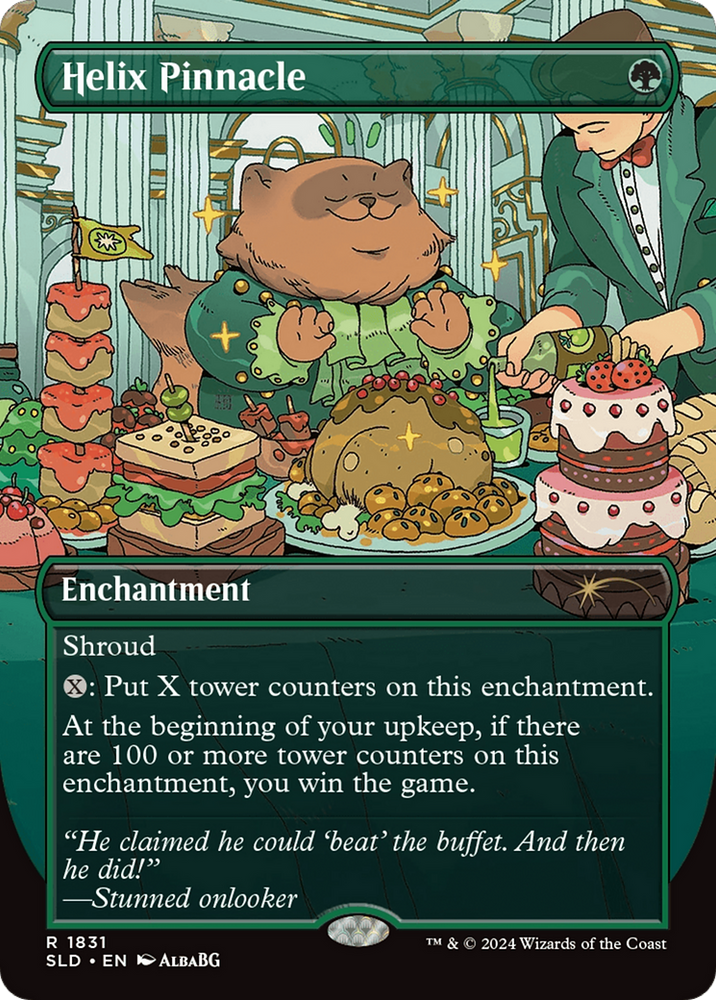 Helix Pinnacle (SLD-1831) - Secret Lair Drop (Borderless) Foil