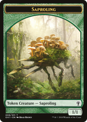 Saproling // Voja Double-Sided Token (GR1-011) - GRN Guild Kit Tokens