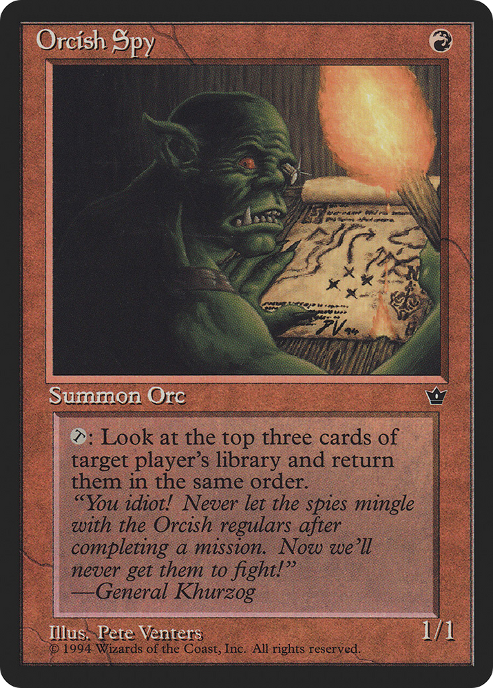 Orcish Spy (Venters) (FEM-61C) - Fallen Empires