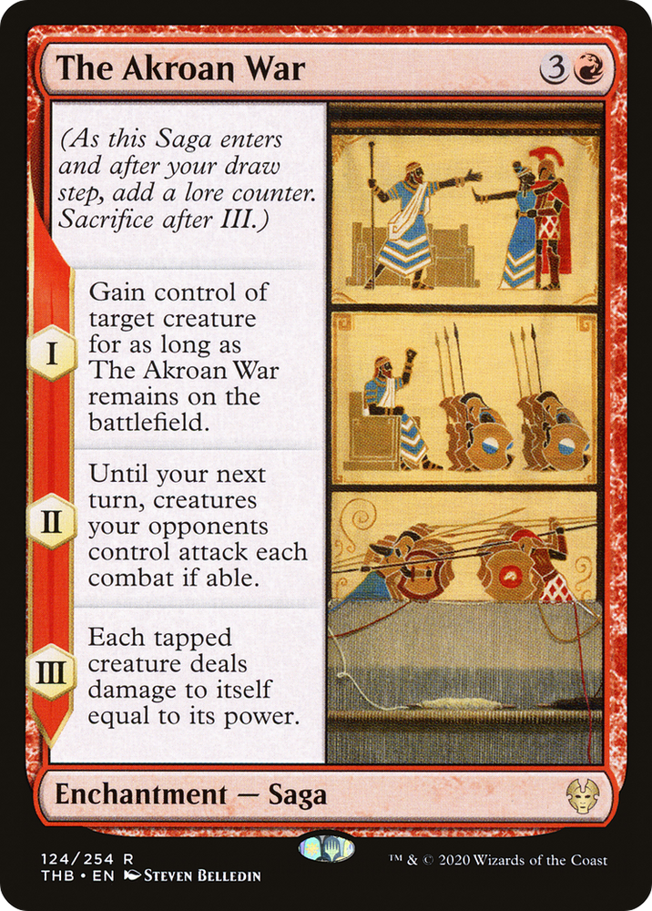 The Akroan War (THB-124) - Theros Beyond Death Foil