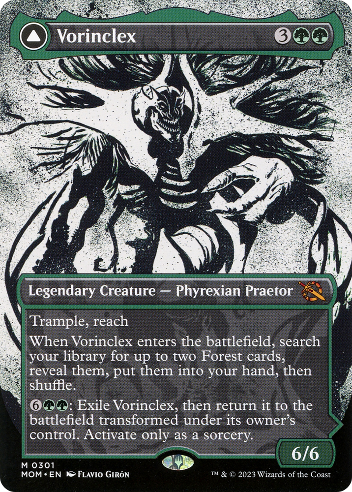 Vorinclex (Showcase) (MOM-301) - March of the Machine: (Showcase) (Borderless)