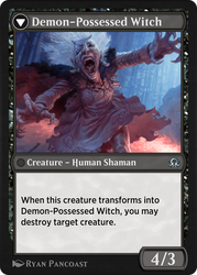 Kindly Stranger // Demon-Possessed Witch (SIR-107) - Shadows over Innistrad Remastered