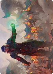 Mishra, Eminent One // Mishra, Eminent One (ABRO-054) - The Brothers' War Art Series (Borderless) Foil