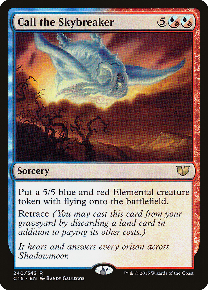 Call the Skybreaker (C15-240) - Commander 2015