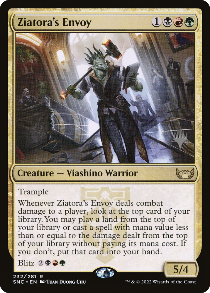 Ziatora's Envoy (PPSNC-232P) - Streets of New Capenna Promos