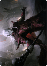 Baeloth Barrityl, Entertainer // Baeloth Barrityl, Entertainer (ACLB-033) - Battle for Baldur's Gate Art Series (Borderless) Foil