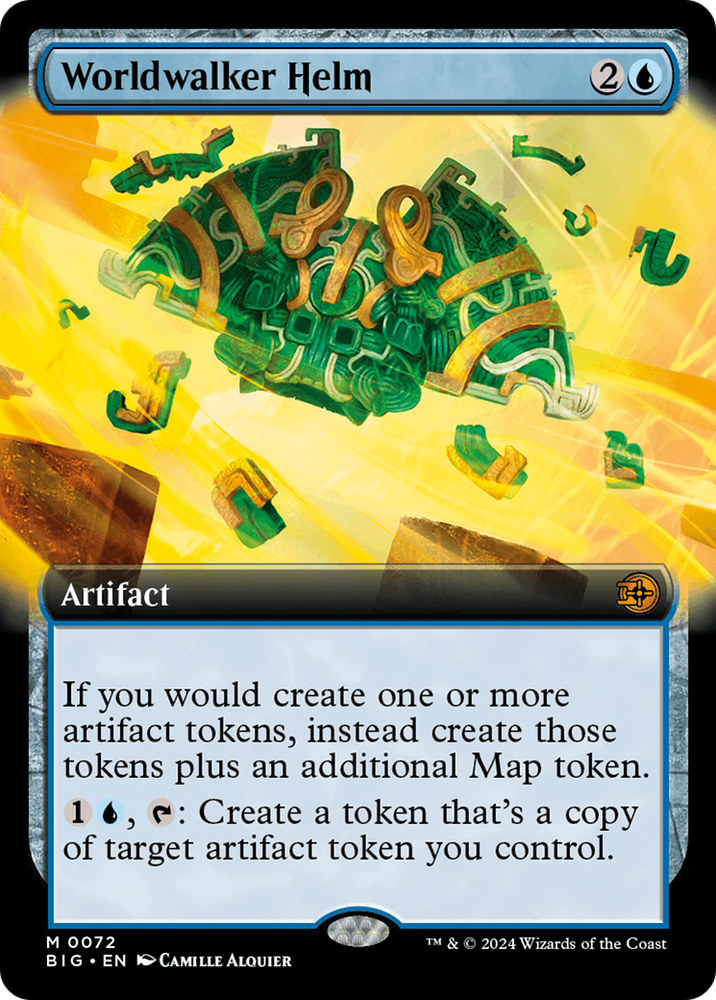 Worldwalker Helm (Extended Art) (BIG-072) - The Big Score: (Extended Art)