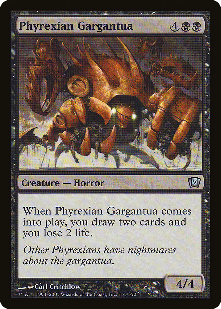 Phyrexian Gargantua (9ED-153★) - Ninth Edition Foil