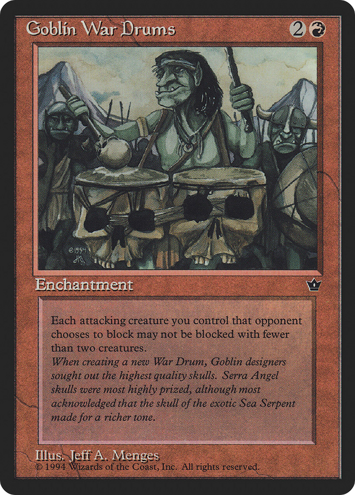 Goblin War Drums (Menges) (FEM-58D) - Fallen Empires