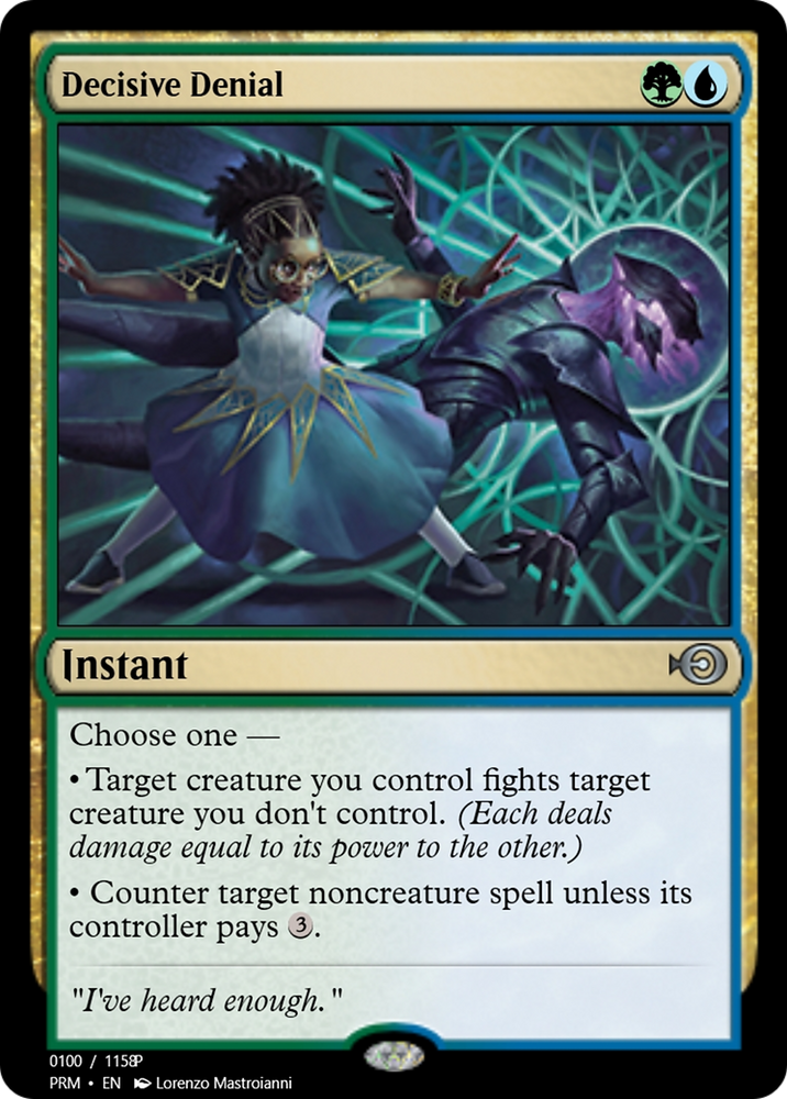 Decisive Denial (PRM-90172) - Magic Online Promos
