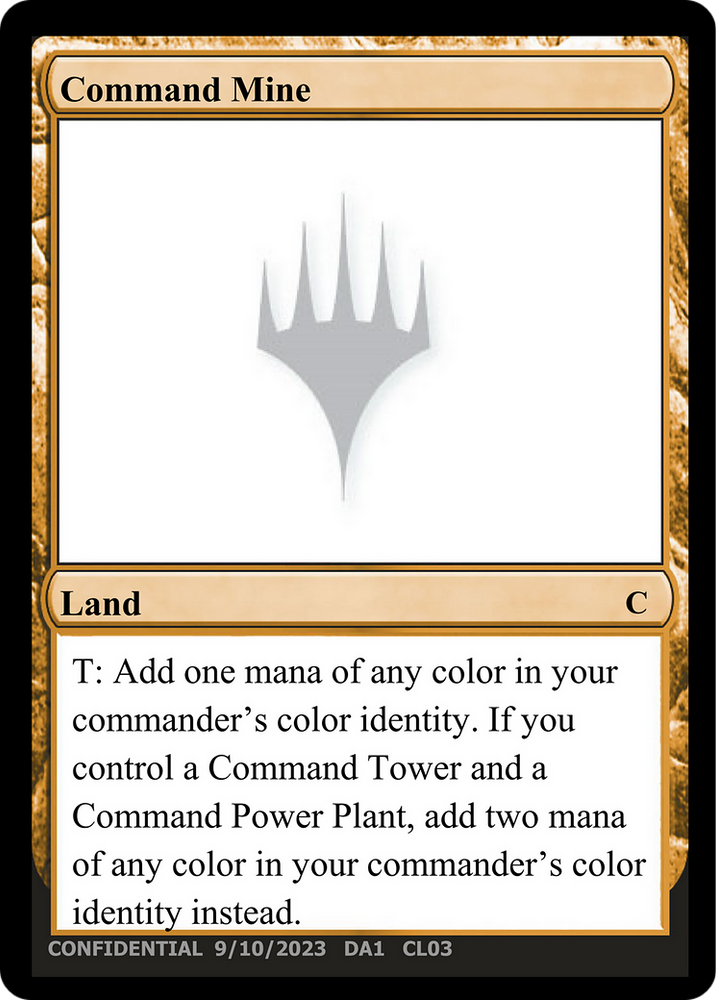 Command Mine (UNK-CL03B) - Unknown Event