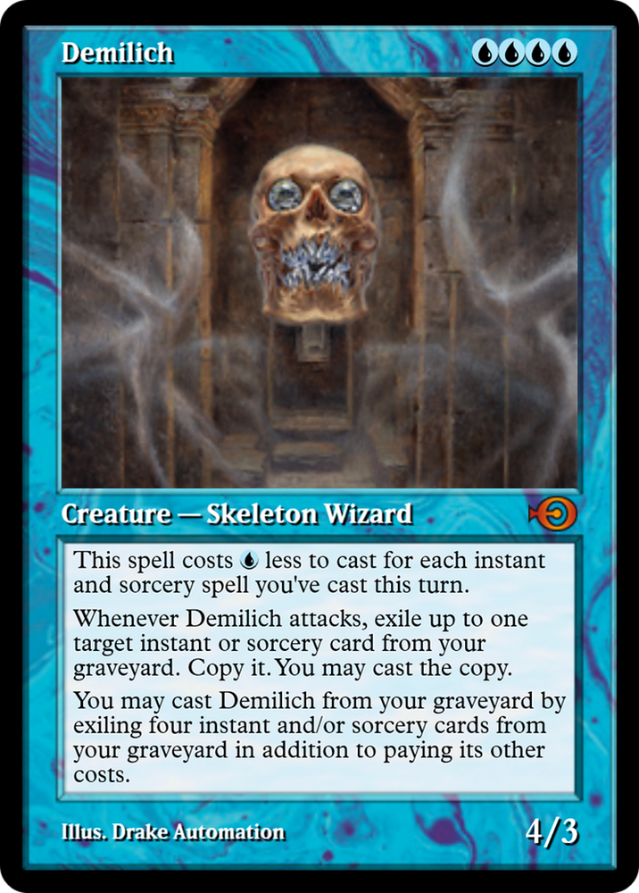 Demilich (PRM-92616) - Magic Online Promos Foil
