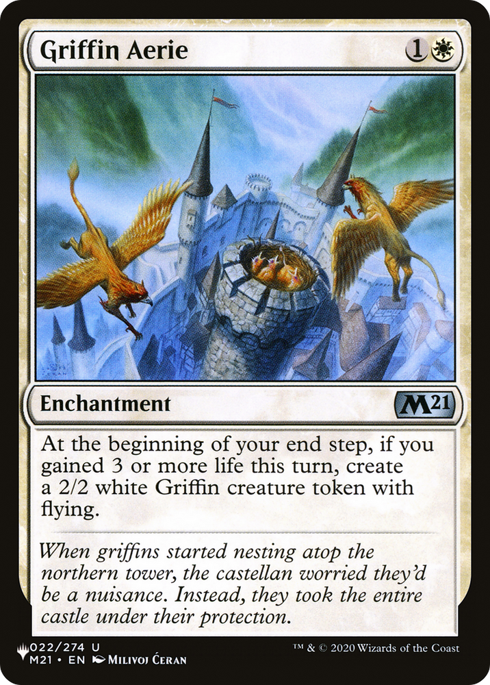 Griffin Aerie (LIST-022) - The List