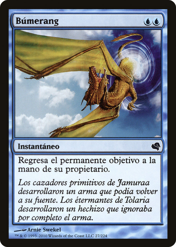 Boomerang (Spanish) - "Bumerang" (PS11-027) - Salvat 2011