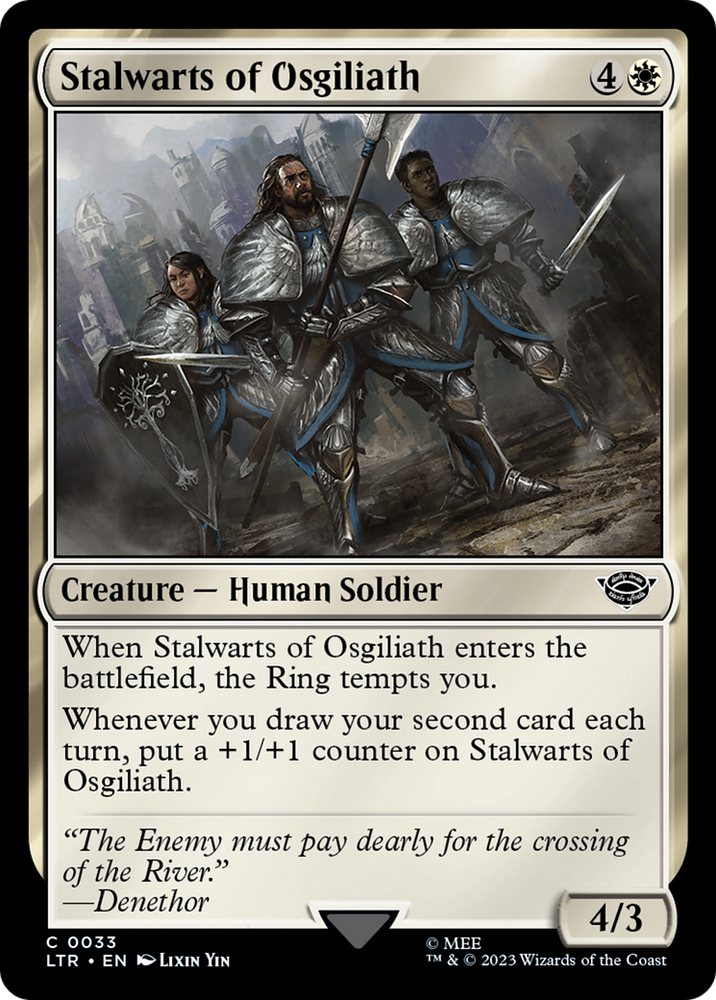 Stalwarts of Osgiliath (LTR-033) - The Lord of the Rings: Tales of Middle-earth