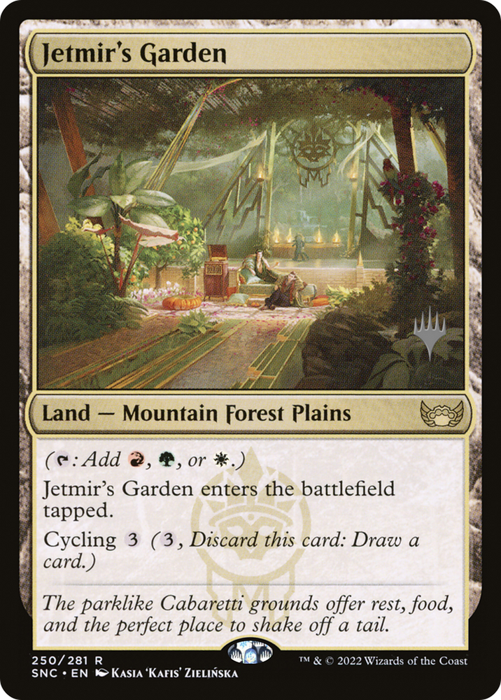 Jetmir's Garden (PPSNC-250P) - Streets of New Capenna Promos Foil