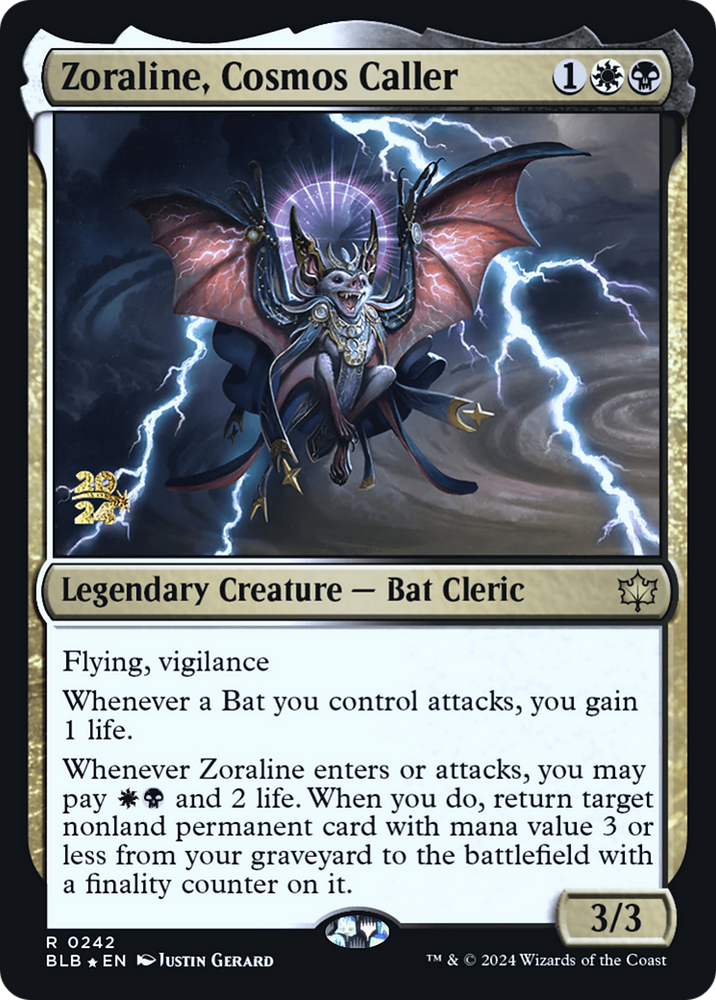 Zoraline, Cosmos Caller (PRE-242) - Bloomburrow Promos Foil