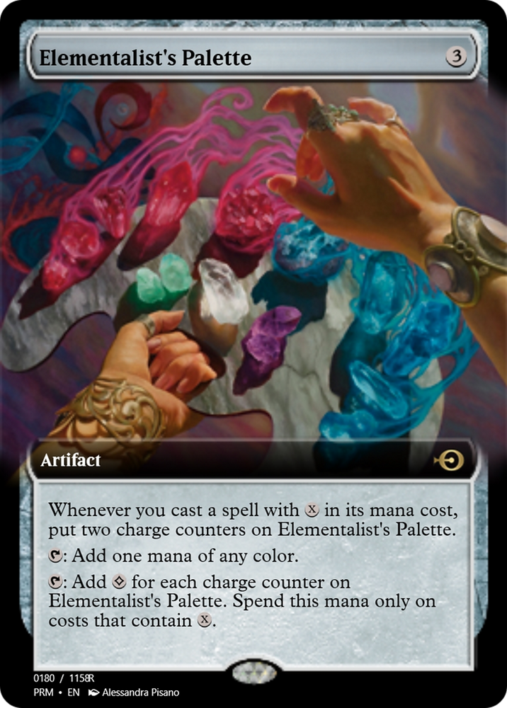 Elementalist's Palette (PRM-90332) - Magic Online Promos Foil