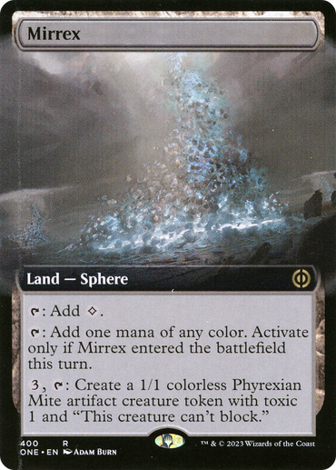 Mirrex (Extended Art) (ONE-400) - Phyrexia: All Will Be One: (Extended Art)
