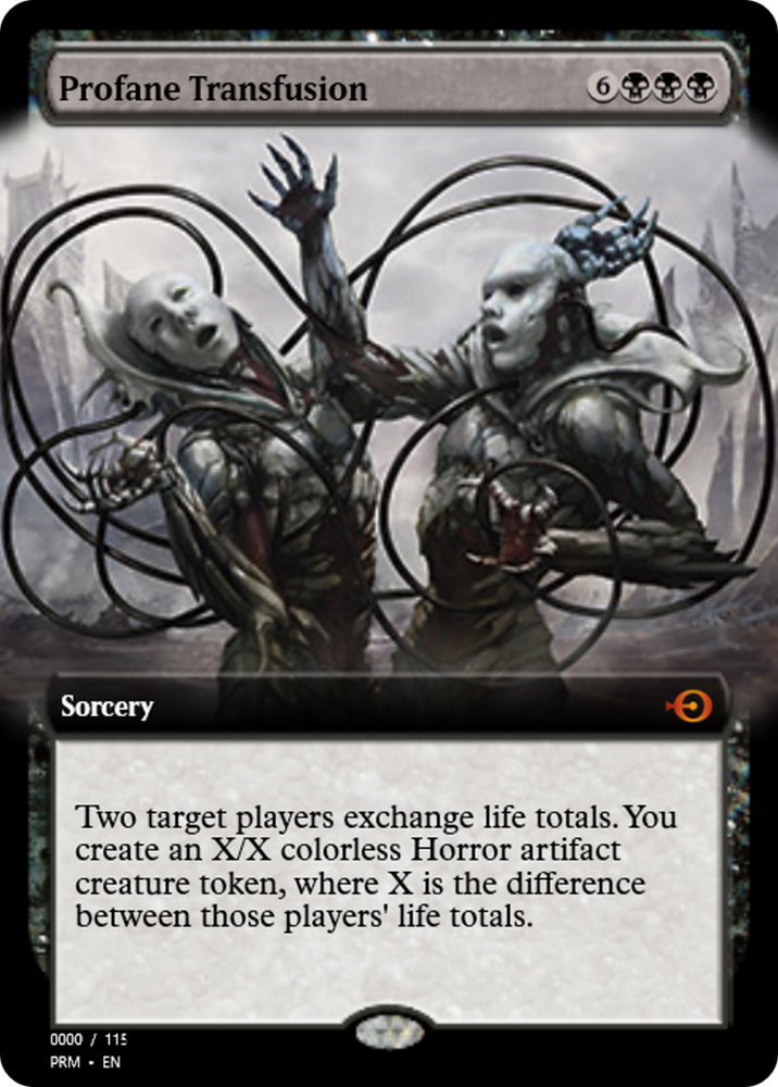 Profane Transfusion (PRM-85968) - Magic Online Promos Foil
